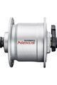 SHIMANO μπροστινά κέντρα με δυναμό - DHC3000 36 - ασημένιο