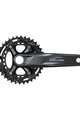 SHIMANO δισκοβραχίονες - DEORE FC-M5100 36-26 2x11 - μαύρο