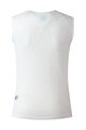 SHIMANO αμάνικα μπλουζάκια - VERTEX MESH SL - λευκό