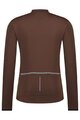 SHIMANO θερινές μακρυμάνικες φανέλες - VERTEX THERMAL LONG - καφέ
