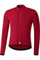 SHIMANO θερινές μακρυμάνικες φανέλες - VERTEX THERMAL LONG - κόκκινο