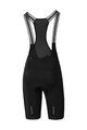 SHIMANO κοντά παντελόνια με τιράντες - BIBS - μαύρο