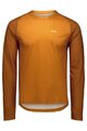POC θερινές μακρυμάνικες φανέλες - MOTION AIR L/S - καφέ