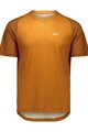 POC κοντομάνικες φανέλα - MOTION AIR S/S - καφέ
