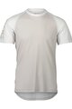 POC κοντομάνικες φανέλα - MTB PURE TEE - γκρί/λευκό