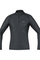 GORE μακρυμάνικα μπλουζάκια - M GWS BL THERMO TURTLENECK - μαύρο