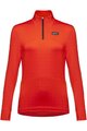GORE μακρυμάνικα μπλουζάκια - EVERYDAY THERMO 1/4-ZIP WMN - πορτοκαλί