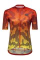 GORE κοντομάνικες φανέλα - RAIN CAMO WMN - πορτοκαλί/κίτρινο