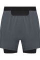 GORE κοντά παντελόνια χωρίς ιμάντες - CONCURVE 5” 2IN1 - γκρί