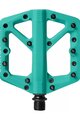CRANKBROTHERS πεντάλ - STAMP 1 SMALL - τιρκουάζ