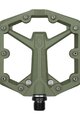 CRANKBROTHERS πεντάλ - STAMP 1 SMALL - πράσινο