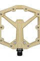CRANKBROTHERS πεντάλ - STAMP 1 LARGE - μπεζ