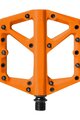 CRANKBROTHERS πεντάλ - STAMP 1 LARGE - πορτοκαλί