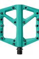 CRANKBROTHERS πεντάλ - STAMP 1 LARGE - τιρκουάζ