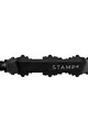 CRANKBROTHERS πεντάλ - STAMP 0 LARGE - μαύρο