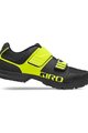 GIRO ποδηλατικά παπούτσια - BERM - μαύρο/ανοιχτό πράσινο