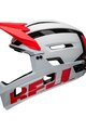 BELL Κράνη - SUPER AIR R - λευκό/κόκκινο