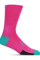 GIRO κάλτσες κλασικές - HRC TEAM - ροζ/γαλάζιο