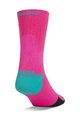 GIRO κάλτσες κλασικές - HRC TEAM - ροζ/γαλάζιο