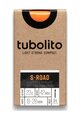 TUBOLITO σαμπρέλες - ROAD 700x18/32C - SV42 - πορτοκαλί