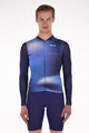 SANTINI θερινές μακρυμάνικες φανέλες - OMBRA ECO SLEEK  - μπλε