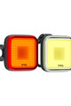 KNOG σετ φώτων - BLINDER TWINPACK - κίτρινο/κόκκινο