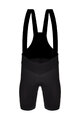 SANTINI κοντά παντελόνια με τιράντες - KICK OFF - μαύρο