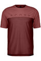 SCOTT κοντομάνικα μπλουζάκια - DEFINED MERINO SS - κόκκινο