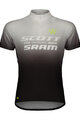 SCOTT κοντομάνικες φανέλα - SCOTT-SRAM PRO - μαύρο/λευκό