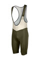 SCOTT κοντά παντελόνια με τιράντες - BIB RC TEAM ++ - πράσινο/γκρί
