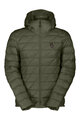SCOTT μονωμένα μπουφάν - INSULOFT LIGHT DOWN - πράσινο