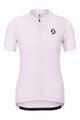 SCOTT κοντομάνικες φανέλα - ENDURANCE W - ροζ/λευκό