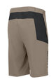 SCOTT κοντά παντελόνια χωρίς ιμάντες - VERTIC LT W/PAD - μπεζ/μαύρο