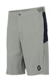 SCOTT κοντά παντελόνια χωρίς ιμάντες - VERTIC LT W/PAD - γκρί/μπλε