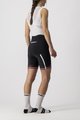 CASTELLI κοντά παντελόνια με τιράντες - GIRO D´ITALIA VELOCISSIMA - μαύρο/ροζ