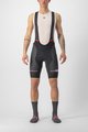 CASTELLI κοντά παντελόνια με τιράντες - #GIRO COMPETIZIONE - μαύρο