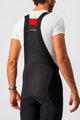 CASTELLI Παντελόνι 3/4 με τιράντες - SORPASSO ROS - μαύρο