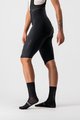 CASTELLI κοντά παντελόνια με τιράντες - OMLOOP NANO W - μαύρο