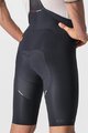 CASTELLI κοντά παντελόνια με τιράντες - FREE AERO RC - μαύρο