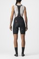 CASTELLI κοντά παντελόνια με τιράντες - FREE AERO RC W - μαύρο