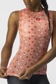 CASTELLI αμάνικα μπλουζάκια - PRO MESH W - ροζ