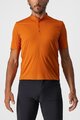 CASTELLI κοντομάνικα μπλουζάκια - TECH 2 POLO - πορτοκαλί