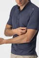 CASTELLI κοντομάνικα μπλουζάκια - TECH 2 POLO - μπλε