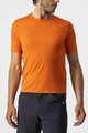 CASTELLI κοντομάνικα μπλουζάκια - TECH 2 TEE - πορτοκαλί