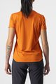 CASTELLI κοντομάνικα μπλουζάκια - TECH 2 TEE - πορτοκαλί