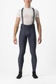 CASTELLI μακριά παντελόνια με τιράντες - FREE AERO RC - μπλε