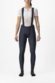 CASTELLI μακριά παντελόνια με τιράντες - FREE AERO RC W DT - μπλε