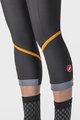 CASTELLI Παντελόνια ¾ χωρίς τιράντες - VELOCISSIMA THERMAL - μαύρο/πορτοκαλί
