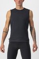 CASTELLI αμάνικα μπλουζάκια - BANDITO WOOL - μαύρο