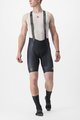 CASTELLI κοντά παντελόνια με τιράντες - FREE AERO RC KIT - μαύρο/ανοιχτό πράσινο